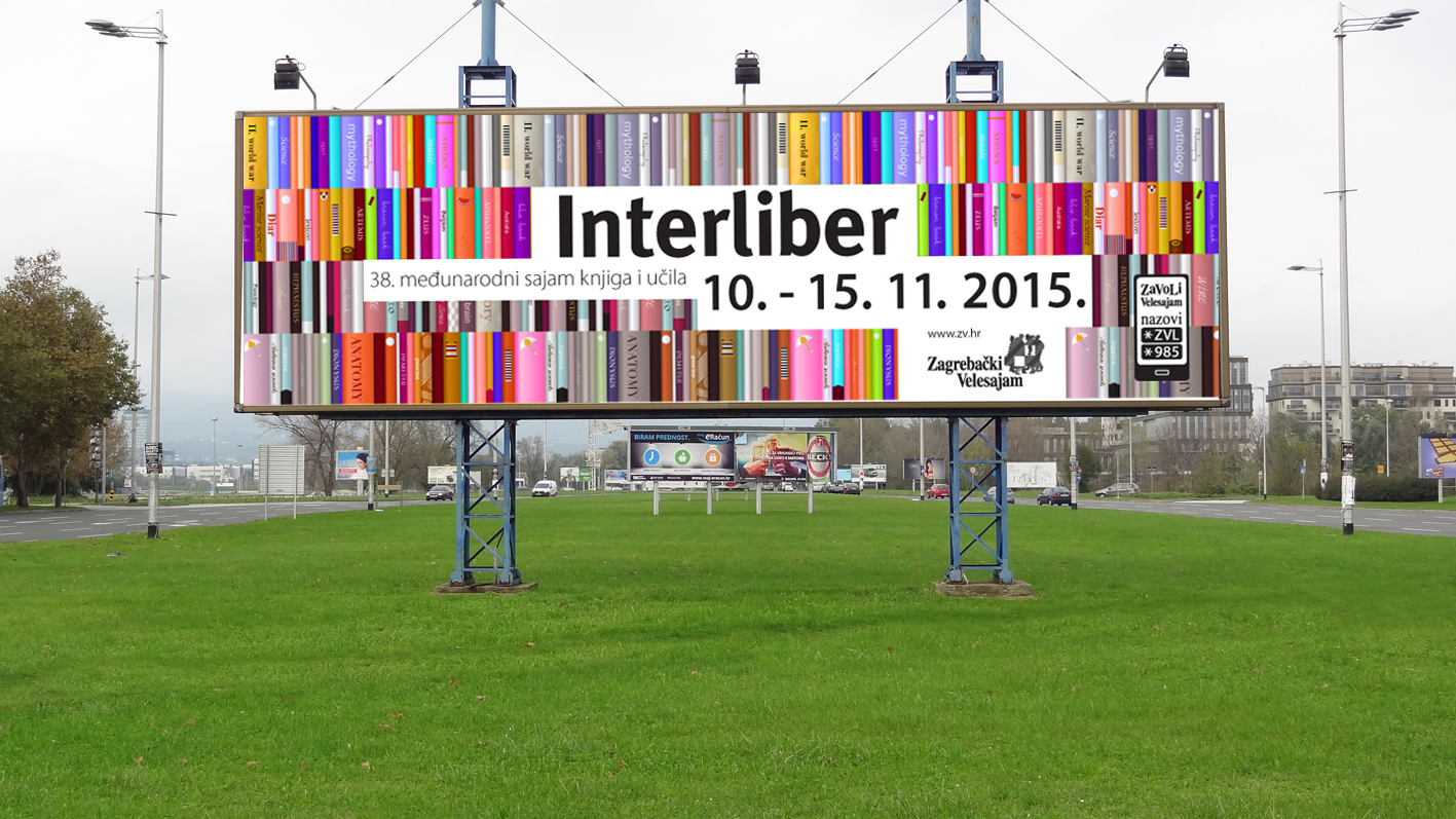 Interliber book and teaching appliances fair, billboard